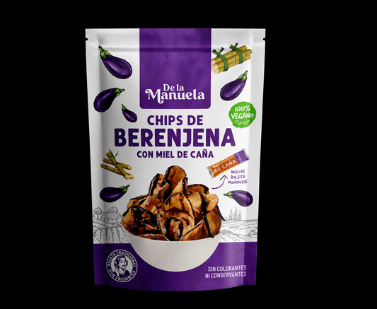 Chips Berenjena Miel de Caña